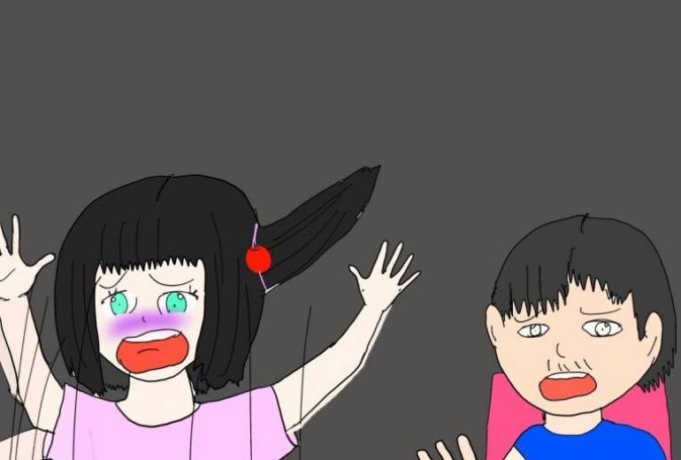 ホラー映画から逃げ出した