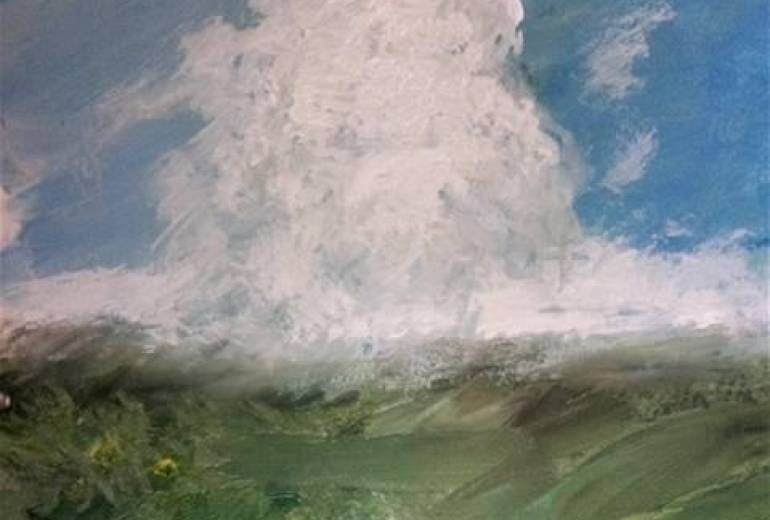 大好きな、古里の入道雲