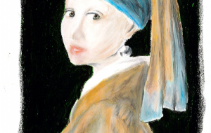 フェルメールの名画 - 雪柳