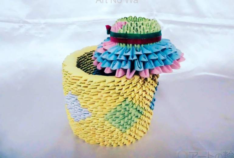 帽子の小物入れ