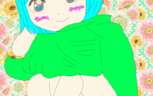 花の女の子 - ままま 