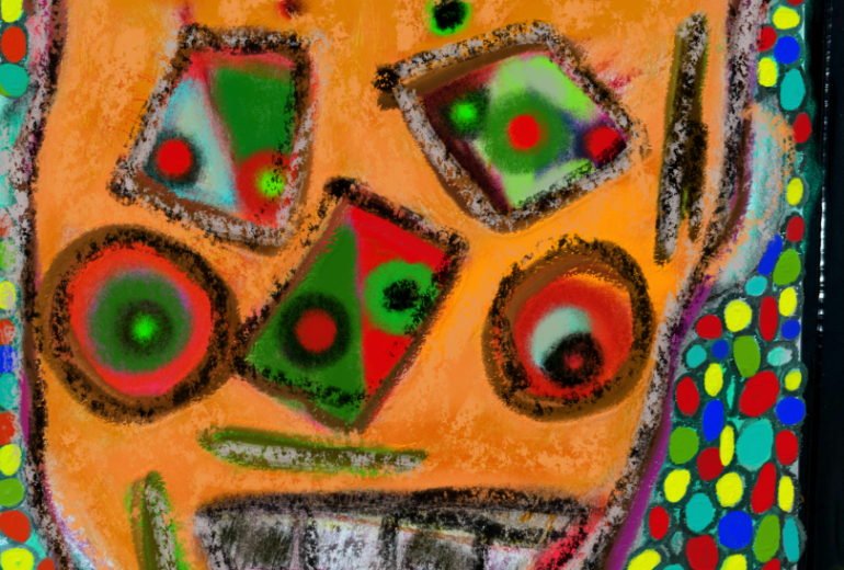 画家の気まぐれイラスト