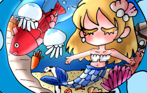 スノードームの中の海世界 - ましゅまろまかろん