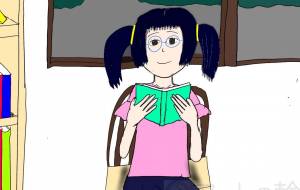 涼しい図書館で静かに本を読む - 来世