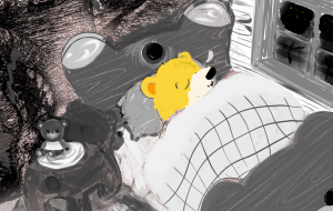 おやすみ くまっち - かずもがな