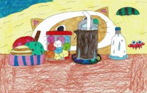 アイスコーヒーと海 - にぼし