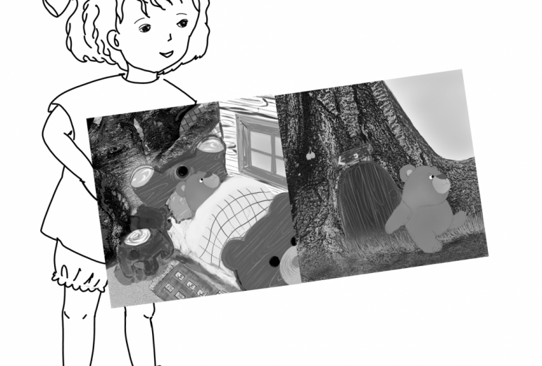 大型えほんの　よみきかせ