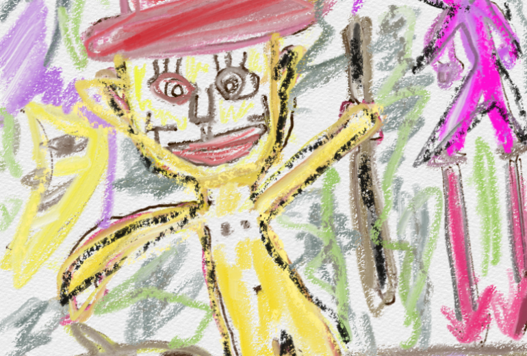 幸せなプラットフォームでいる時