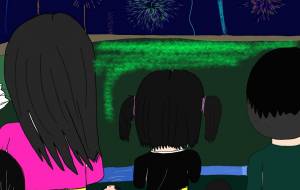 河原の花火大会 - 来世 