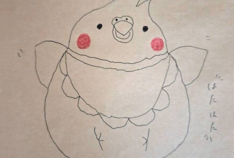 でかオカメベイビー。