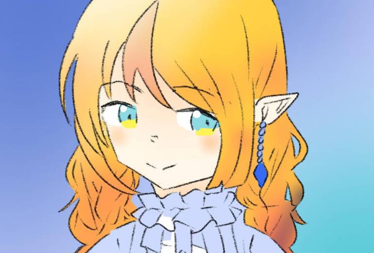 エルフ耳のお嬢様