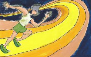 走るひと - 工房はんど toki