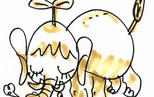 頭に芽が生えた象 - 空叶論