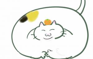 鏡餅にゃんこ - 香織