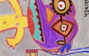 表現主義 油彩画 死と祈り　F50 表現主義 油彩画 死と祈り F50 表現主義 油彩画 死と祈り F50