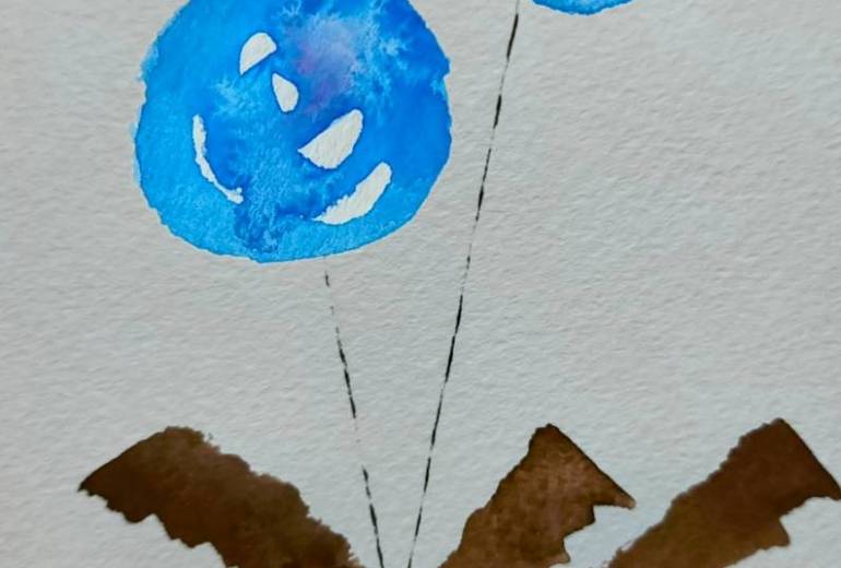 葉がタンポポの花1