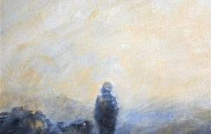 兵士、僕を黄金色の光が包む、母さん、父さん、先に旅立つことお許し下さい。 - 真鍋哲地 