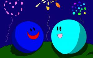 てきとまんじゅう 花火 - たこちゃん