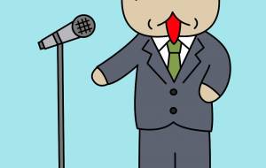 校長先生ネコの朝礼 - はっぱふみふみ 