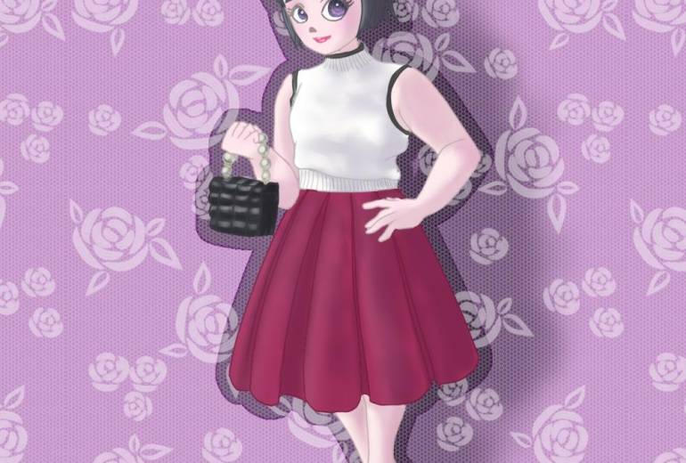 ファッションイラスト５４