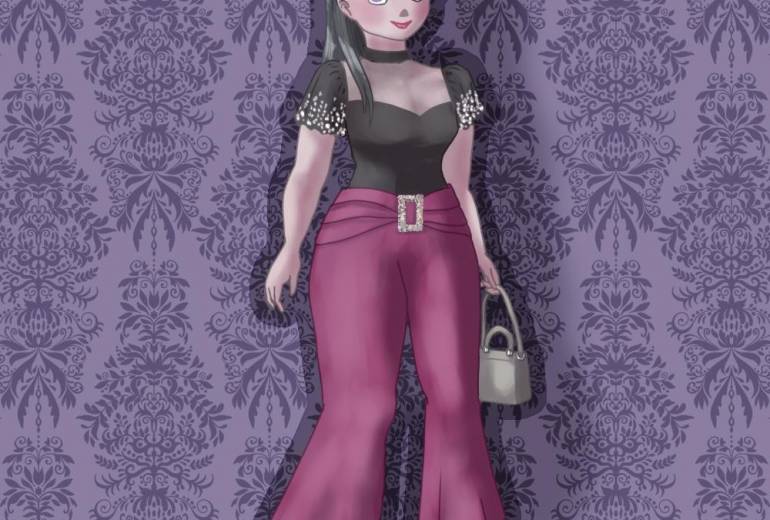 ファッションイラスト５５