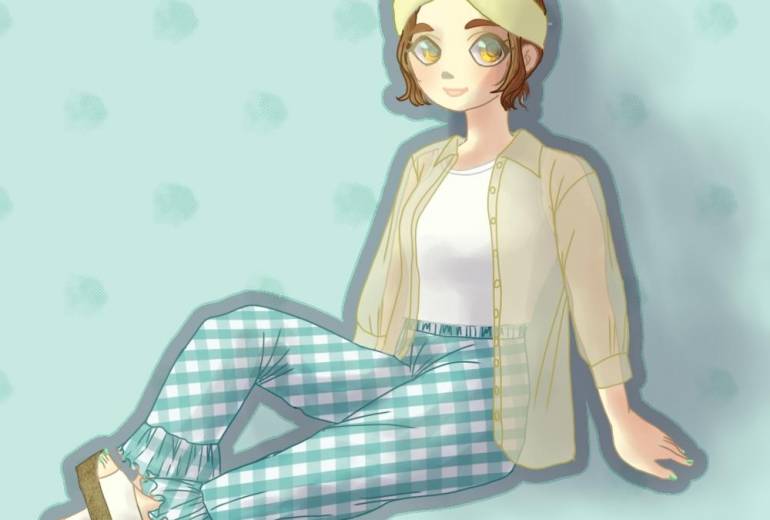 ファッションイラスト６０