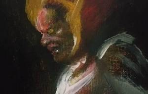 完成作品!!不動明王 - 真鍋哲地