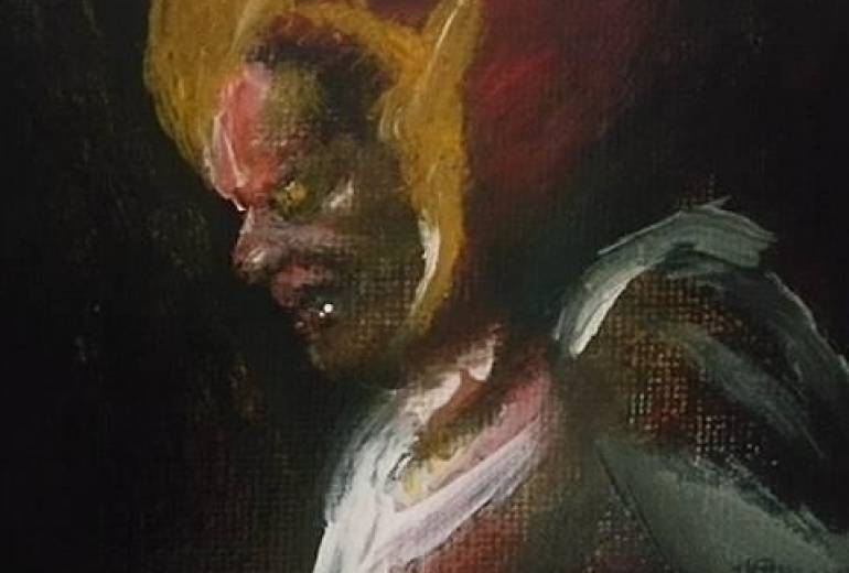 完成作品！！不動明王