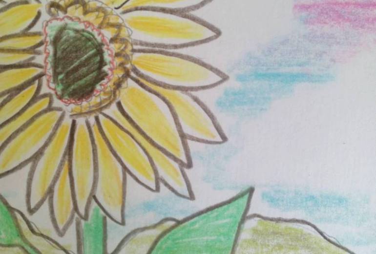 夏空の下の雨空に…