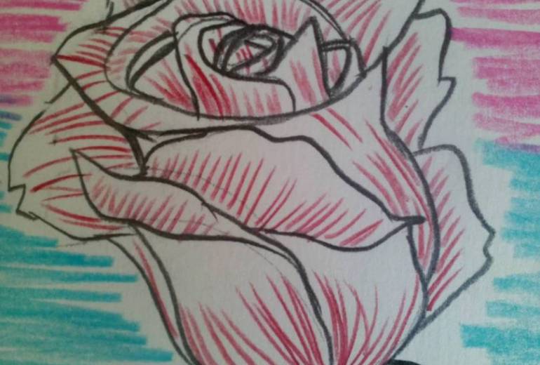 スパークリング・レインボウ・ローズ