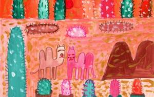 親子で暮らす砂漠の世界 - 工房はんど　hito-me 