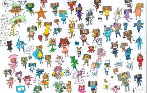 塊魂ファンアート - 電波フジオ 