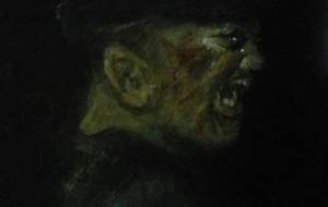 戦争、全線へ進む（泣きながら兵士祖国の妻や我が子を思いだして） - 真鍋哲地 