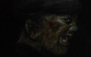 戦火悲哀求める愛を（苦悩） - 真鍋哲地 