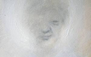 光の中、東日本大震災地 微笑み仏、悲しみは何も生まない、のこされた人たちへ、微笑んで生きて欲しいと、彼らは見守る(亡くなった人たちは尊い仏様になってます) - 真鍋哲地