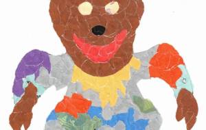 クマのお化け - もぐちゃん 