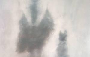 遠く懐かしい空の下、貧困者愛する天使と一匹の絆（二人の思い） - 真鍋哲地 