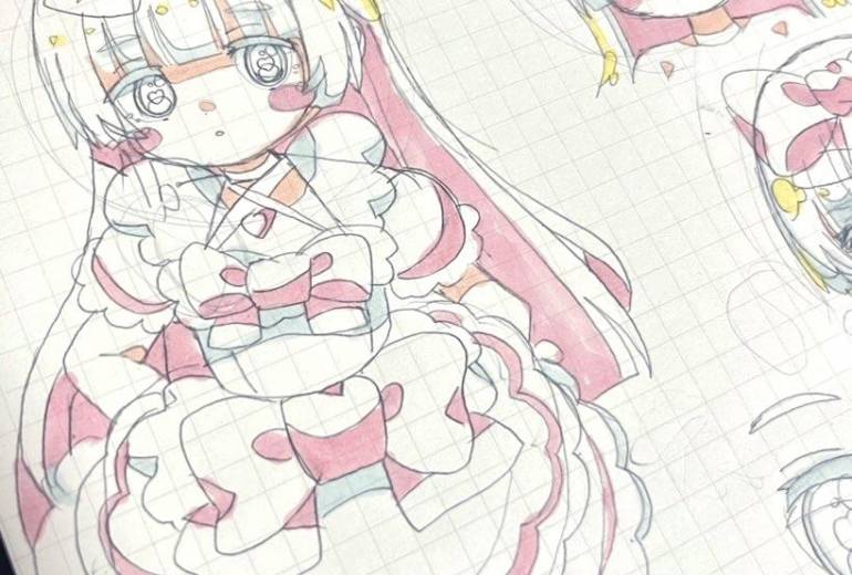 原画風イラスト3