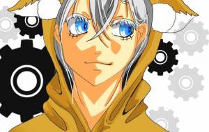 ロバ耳ローブ - キナコモチコ