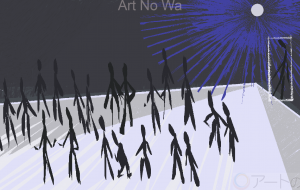 オタマジャクシの池 - 水平器 