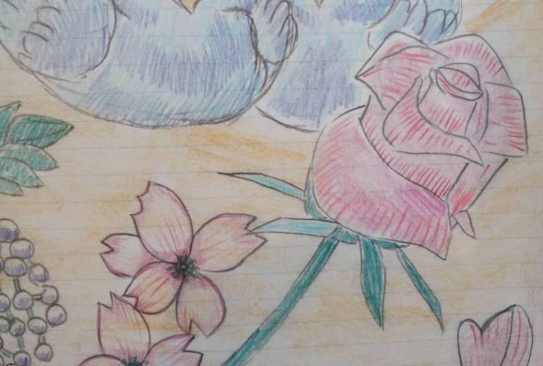 希望の朝の夜明けに……