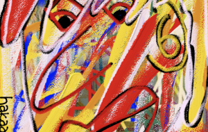 painting face - hakaalash