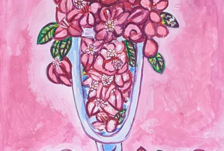 ブーゲンビリアのパフェ