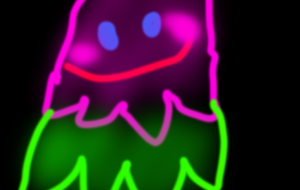 ネオンドロドロおばけ - にゃんこそばこ