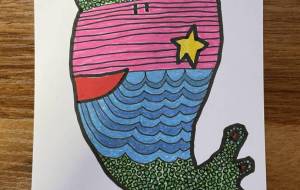 ぶつぶつアートのカヘイくん - ayumi