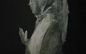 愛海認知症月灯仏（安らか静かな海、音が止まる） - 真鍋哲地 