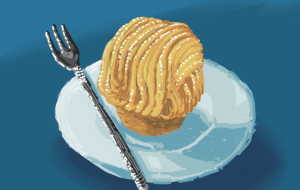 モンブランケーキ - Hagane 