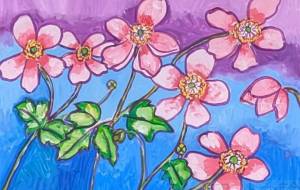 シュウメイギク - satti