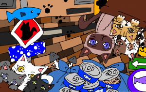 路地裏野良猫ワールド - ましゅまろまかろん