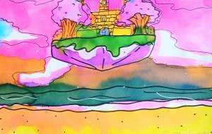 空中に浮かぶ城 - ましゅまろまかろん